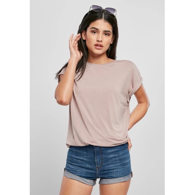 Urban Classics Дамска дълга тениска в цвят пепел от рози Urban Classics UB-TB4092-02913 - Розов, размер S