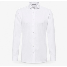Eterna pánska košeľa Non-iron slim fit nepriehľadná biela