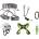 Ocún Via Ferrata Twist + Chest Shard Set Размер: XS-M / Цвят: сив