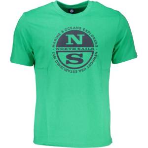 North sails Мъжка тениска с къс ръкав north sails, Цвят Зелен (902832000_ve0409)