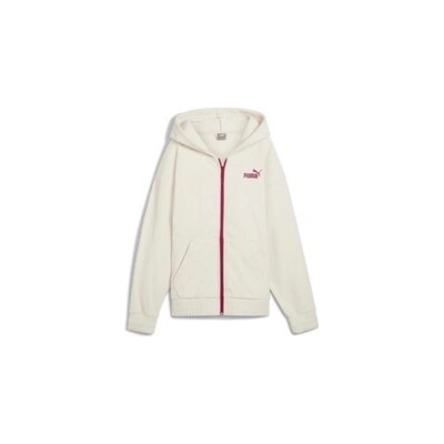 Puma ESS Elevated Winterized FZ Hoodie 685315-87 biela