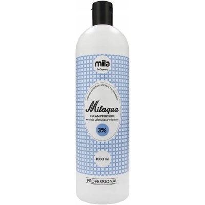 Mila Hair Cosmetics Milaqua 3% oxidační krémová emulze 1000 ml