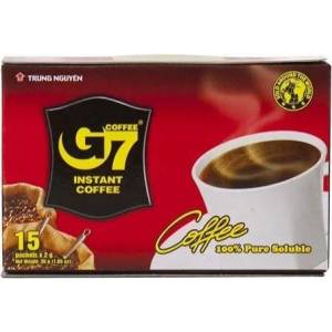 Trung Nguyen G7 Pure Black 15x2g виетнамско разтворимо кафе
