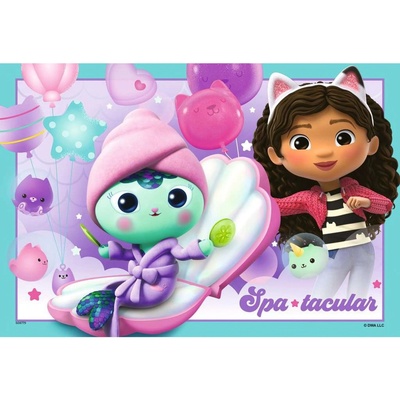 Ravensburger Пъзел, Ravensburger, Картон, Куклената къща на Габи, 2 x 12 части, 3+ години, Многоцветен (05709) (05709)