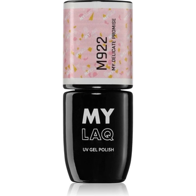 MylaQ UV Gel Polish My Promise гел лак за нокти цвят My Delicate Promise 5ml