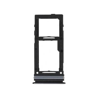 Držák (šuplík) SIM Samsung A526, A525 Galaxy A52 5G, A52 4G black
