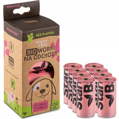 Starch bag Sáčky na výkaly 8 x 15