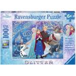 Ravensburger - Puzzle Frozen glitter 100XXL - 100 piese
