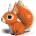 dodoland Common Squirrel Eugy. Eco 3D Ukladanka