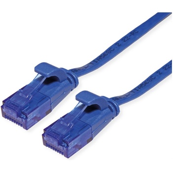 Roline VALUE 21.99. 2052 : : Кабел UTP Cat. 6a (Class EA), extra-flat, син, 2.0 м (21.99.2052)