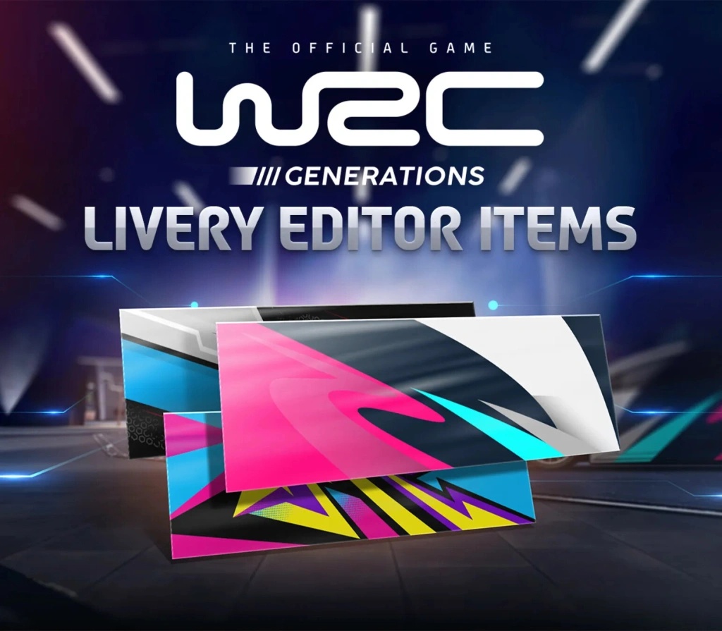 WRC Generations - Livery Editior Extra Items