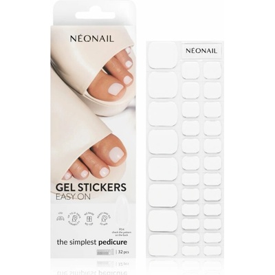 NeoNail Easy On Gel Stickers nálepky na nechty odtieň P04 32 ks
