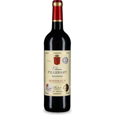 Château Pillebart Bordeaux 2022 Červené suché 13% 0,75 l (holá láhev)