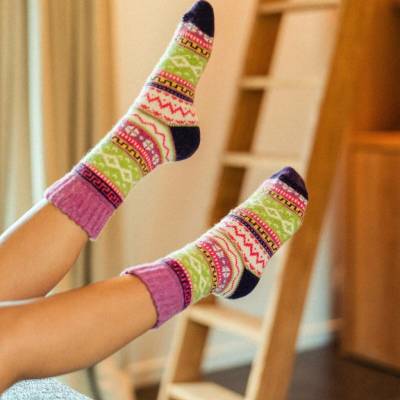 Nordic Socks Ida Wool Purple