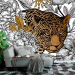 Art Gift Decor Фототапет - Тигър сред листата
