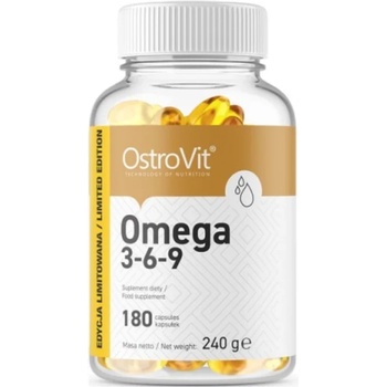 OstroVit Omega 3-6-9, 180 капсули, OstroVit