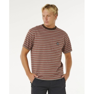 Rip Curl SEARCH STRIPE TEE Coffee