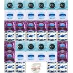  Premium Super Thin Package - 41 Thinnest Durex, Pasante, EXS, Sagami Condoms