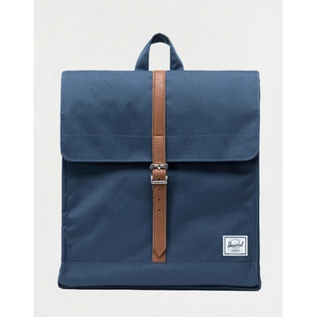Herschel supply city mid volume 13 navy tan synthetic leather 11 l