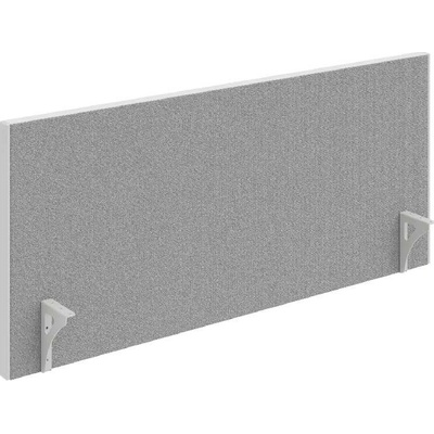 Office Pro Paraván Akustik na hranu 140 cm + 2 x SK - TPA H 1400 SK 2 šedá
