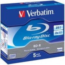Verbatim BD-R 25GB 4x, 5ks