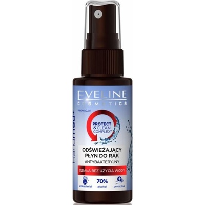 Eveline Cosmetics Handmed+ antibakteriálny sprej na ruky 70% alkoholu 50 ml