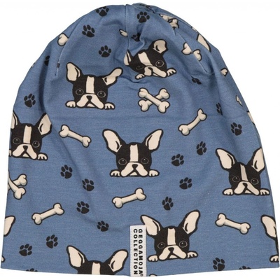 Dětská tenká bambusová čepice Blue Bulldog Geggamoja BABY