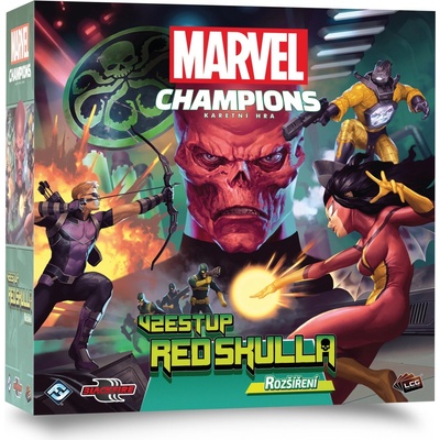 Asmodee Marvel Champions LCG: Vzestup Red Skulla CZ