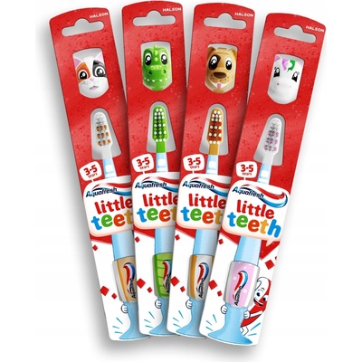 Aquafresh Little Teeth zubná kefka pre deti 3-5 rokov Soft