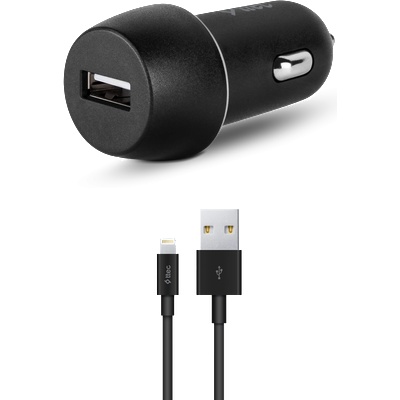 Ttec Зарядно 12V ttec Car Charger 10.5 W USB -Lightning - Черно