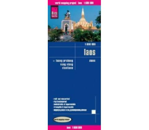mapa Laos 1:600 t.