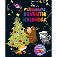 Vyškrabávací obrázky Velký vyškrabávací adventní kalendář