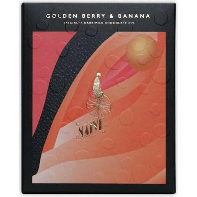 Naive 61% Zlaté bobule Physalis a banán darkmilk 50 g