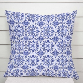 Biante TF-118 Modro-biely vzor Maroko 70 x 90 cm