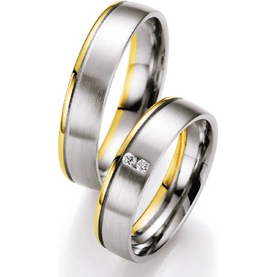 Snubní prsteny s diamanty SP720