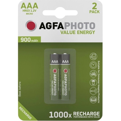 AgfaPhoto Батерия micro AGFAPHOTO AAA 2x900 mAh (AP900B2)