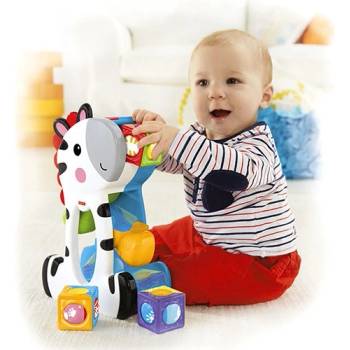 Fisher-Price zebra a kostky