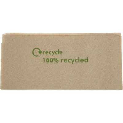 No Brand Obědové ubrousky z kraftového papíru recyklované 330 × 320mm 6000ks