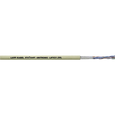 Lapp 34231/500 datový LiFYCY (TP) 4 x 2 x 0.08 mm² šedá 500m