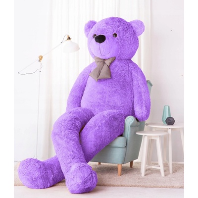 Velký Medveď XXXL TimiToy fialový classic 300 cm