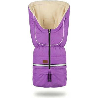 HappyBee zimní Yetti 3v1 fleece flieder