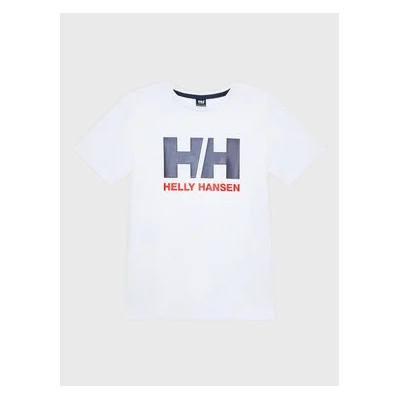 Helly Hansen Тишърт Logo 41709 Бял Regular Fit (Logo 41709)