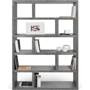 TemaHome Сив шкаф за книги от бетон 120x173 cm Dublin - TemaHome (9000.322594)