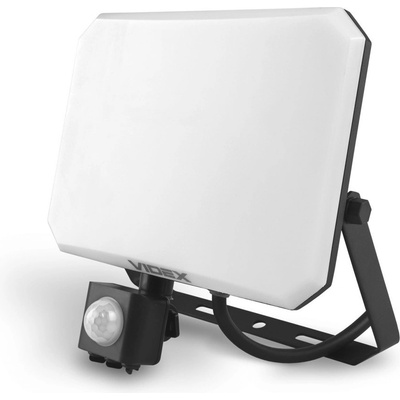 LED прожектор Videx VLE-F3-0505B-S, 50W, 4750 lm, 5000K, IP65 защита, за стена, със сензор (VLE-F3-0505B-S)