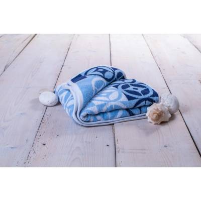 TiaHome Froté uterák Kompass modrý 50x90cm