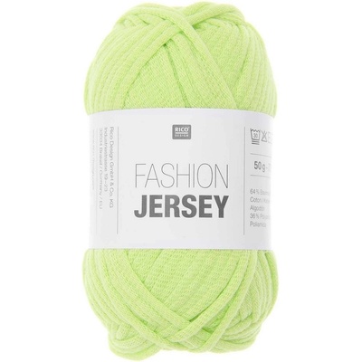 Rico design háčkovací šňůra Fashion Jersey odstín 026 světle zelená - 1 ks