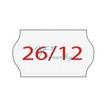 Blitz-printex Eдноредови етикети 26мм х 12мм (2612)