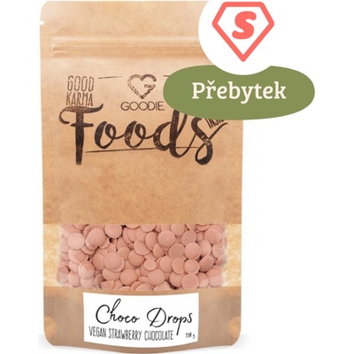 Goodie Choco Drops pink vegan 150 g