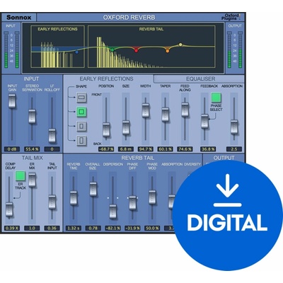 Sonnox Oxford Reverb (HD-HDX) (Digitálny produkt)