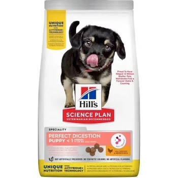 Hill's Hill' s Science Plan PERFECT DIGESTION MEDIUM Puppy 12kg (607241)